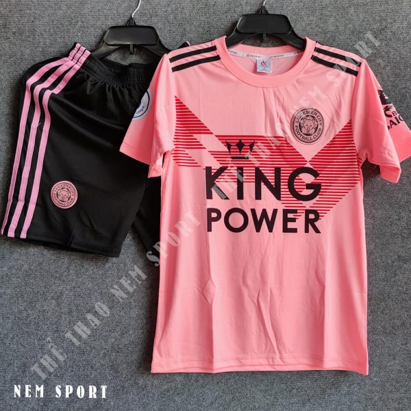 quần áo bóng đá leicester city hồng