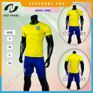 quần áo bóng đá đội tuyển brazil
