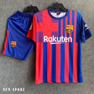 quần áo đá bóng barcelona 2021
